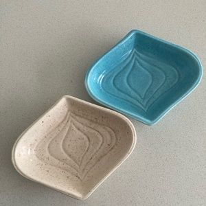 Handmade pottery jewelry dishes